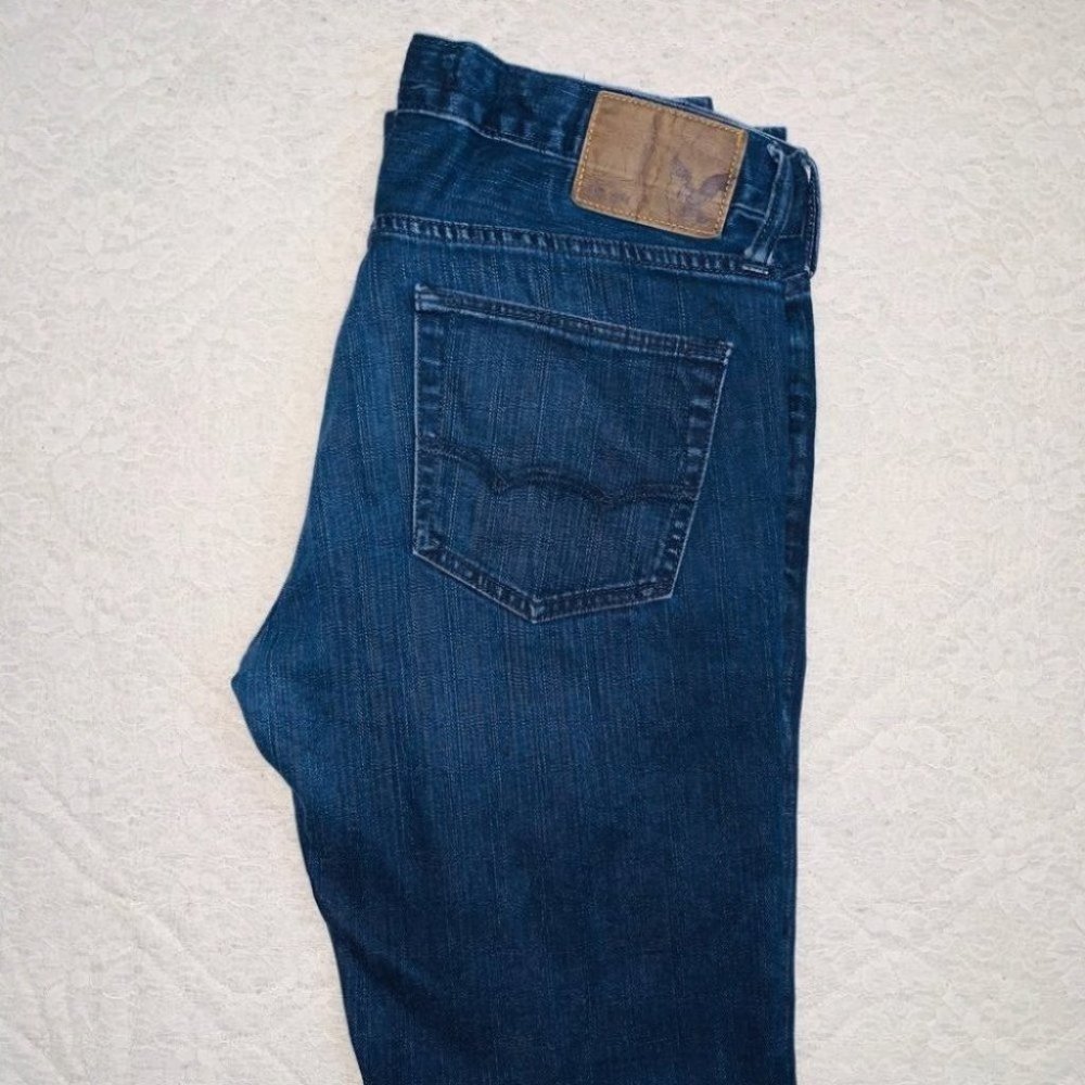NEW American Eagle Dark Skinny Jeans Size 33x32